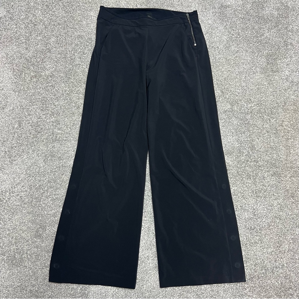 Elegant Black Wide-Leg Women's Pants